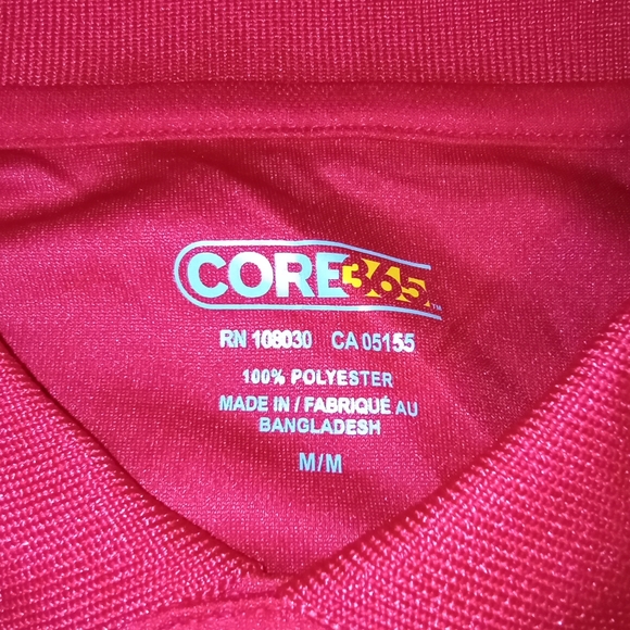 Toyota Logo Red Men's Polo Shirt Size Medium - Picture 9 of 13